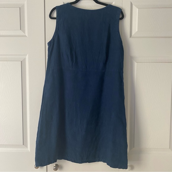 💯 Linen Shift Dress size M - Picture 9 of 10